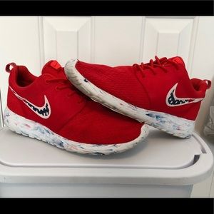 Custom American Flag Roshe Runs